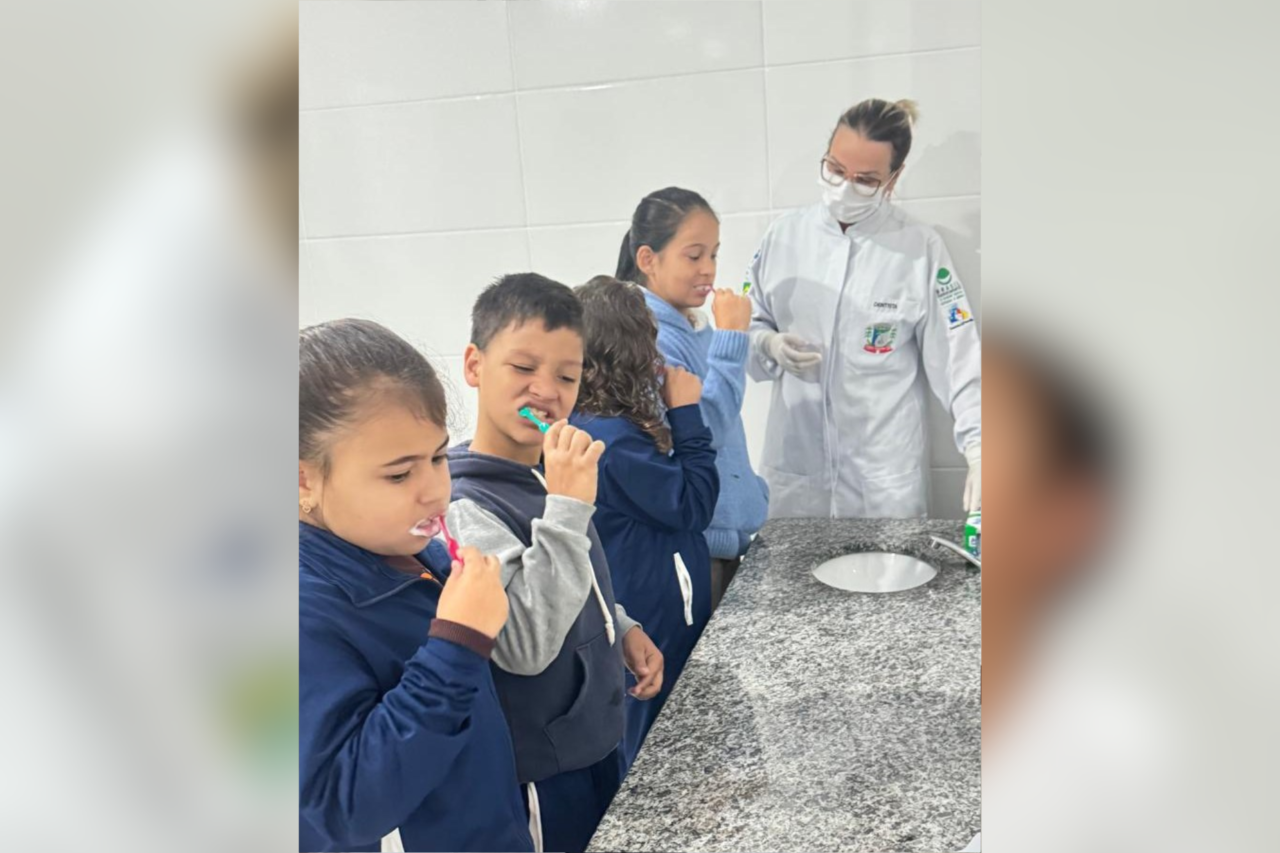 Ação de saúde bucal orienta alunos da Escola São Silvestre em Dionísio Cerqueira 4 Ação de saúde bucal orienta alunos da Escola São Silvestre em Dionísio Cerqueira
