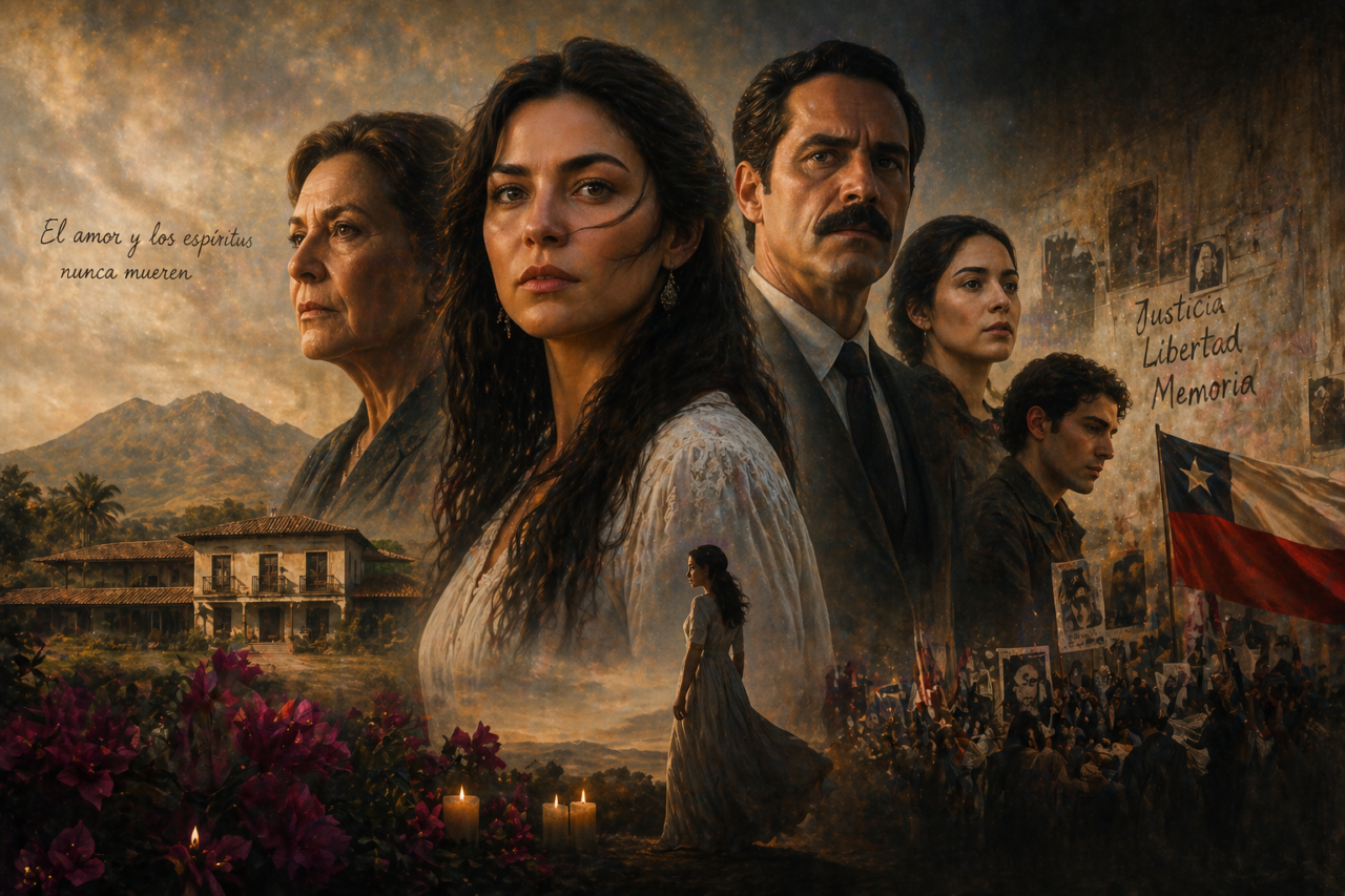 a casa dos espiritos