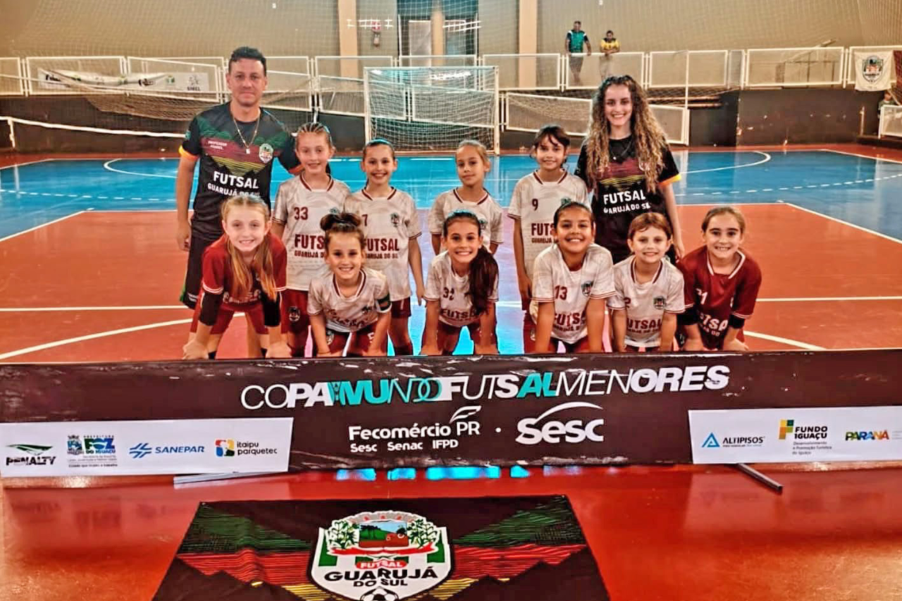 Guarujá do Sul confirma equipe Sub-10 na Liga Catarinense de Futsal Feminino 4 Equipe Sub-10 de Guarujá do Sul participará da Liga Catarinense de Futsal Feminino e enfrentará times da região na fase inicial da competição