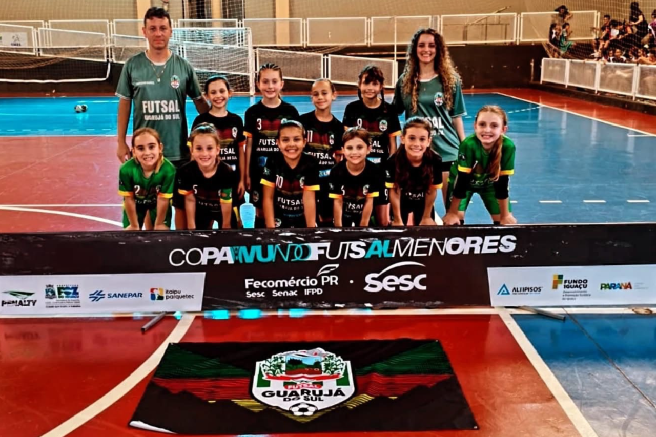 Guarujá do Sul confirma equipe Sub-10 na Liga Catarinense de Futsal Feminino 3 crys 41 1