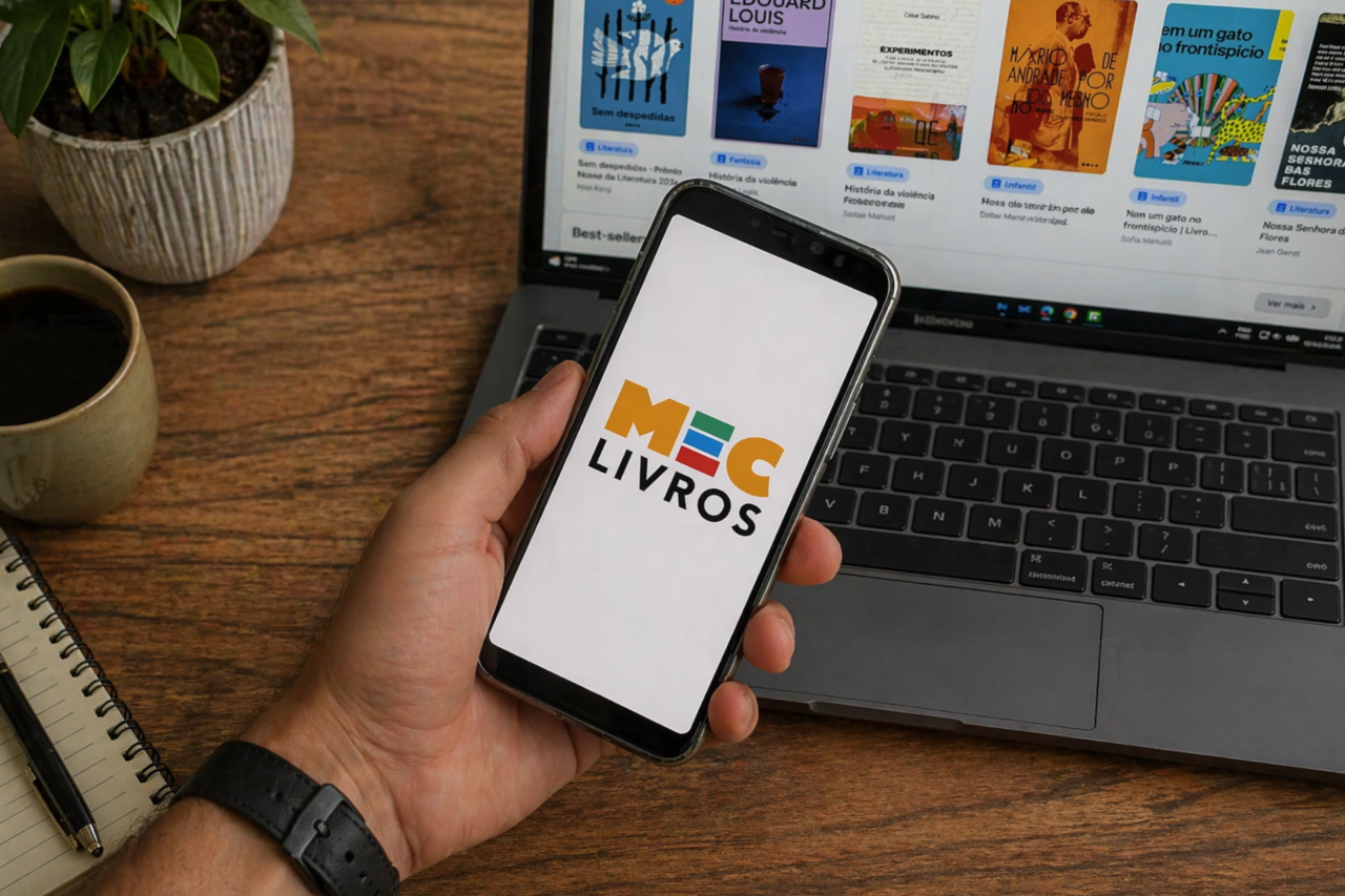 Ministério da Educação amplia acervo do MEC Livros para 25 mil títulos e flexibiliza regras de empréstimo, permitindo mais acesso e rotatividade de leitura gratuita.