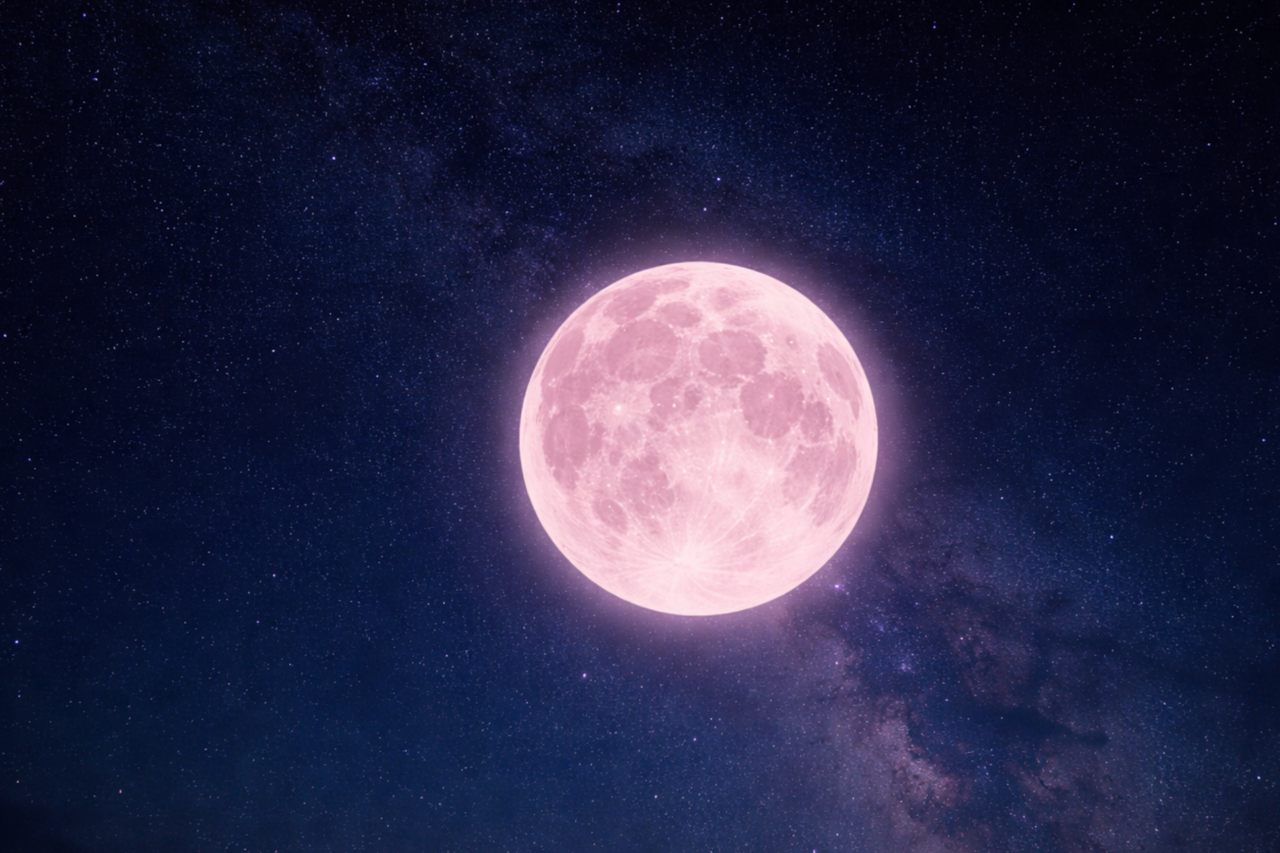 Fase da Lua hoje (01/04): Lua Cheia atinge 99% de visibilidade e marca a chamada ‘Lua Rosa’ 1 Fase da Lua hoje (01/04): Lua Cheia atinge 99% de visibilidade e marca a chamada ‘Lua Rosa’