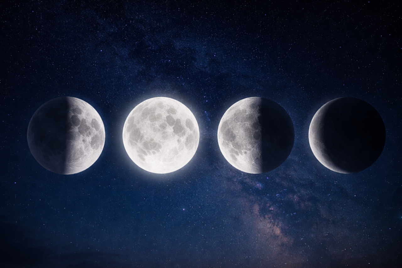 Fase da Lua hoje (01/04): Lua Cheia atinge 99% de visibilidade e marca a chamada ‘Lua Rosa’ 3 Fase da Lua hoje (01/04): Lua Cheia atinge 99% de visibilidade e marca a chamada ‘Lua Rosa’