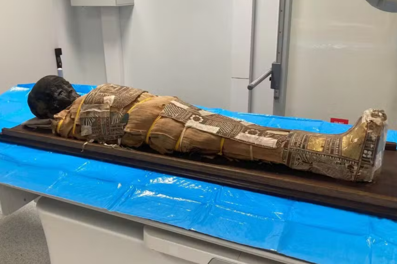 Exame revela objeto oculto em múmia de criança egípcia de 8 anos 4 Exame revela objeto oculto em múmia de criança egípcia de 8 anos