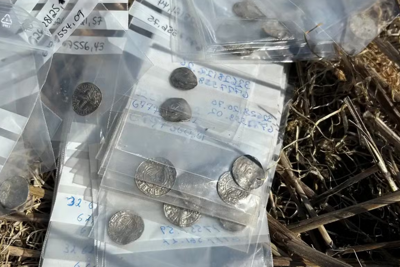 Quase 3 mil moedas da Era Viking são encontradas na Noruega; veja fotos 10 Quase 3 mil moedas da Era Viking são encontradas na Noruega