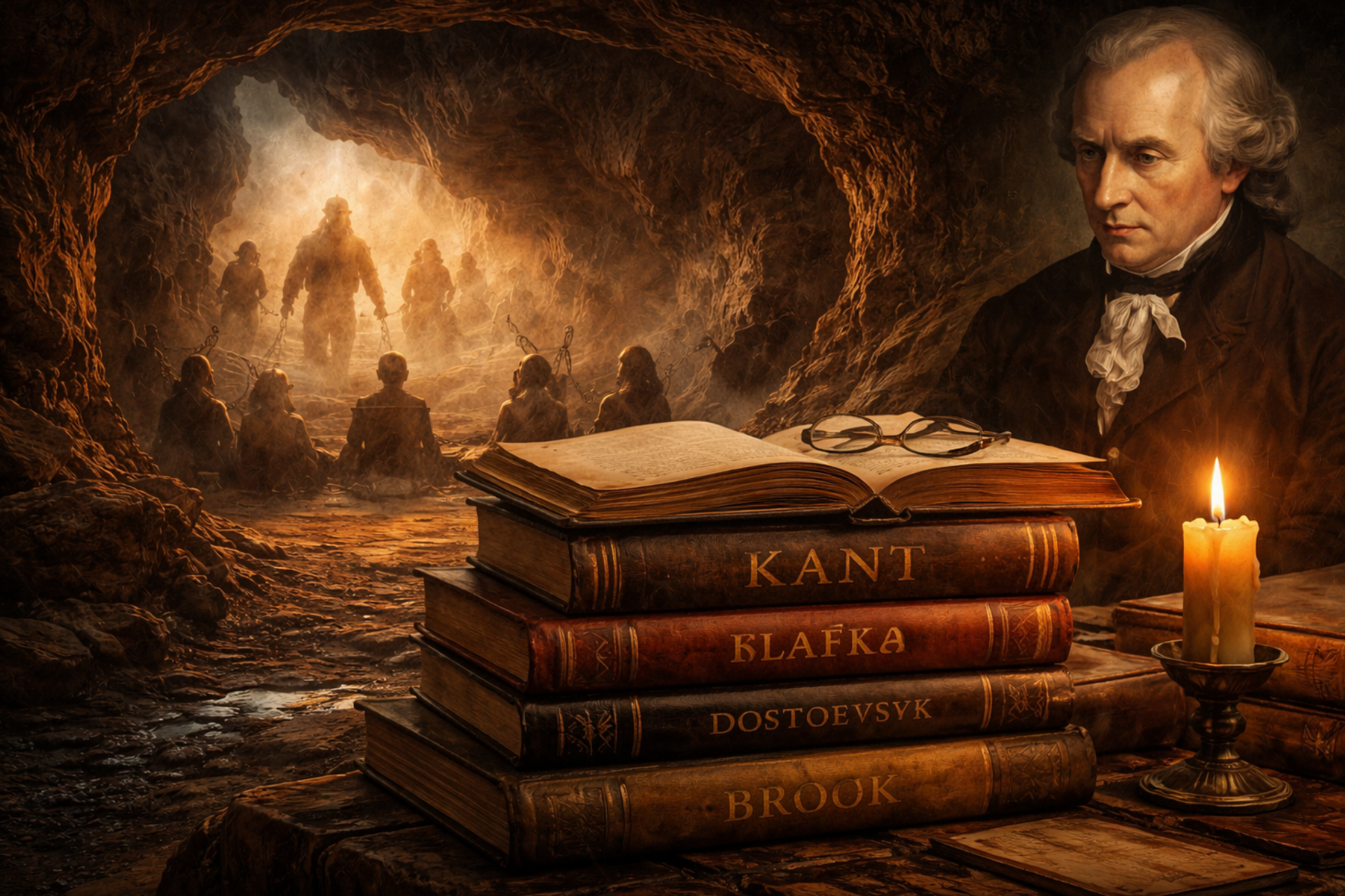 5 livros que ajudam a entender por que Kant talvez nunca sairia da Caverna de Platão