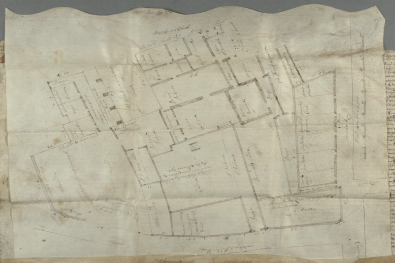 Encontrada a localização exata da única casa de Shakespeare em Londres após 400 anos 3 shakespeare planta