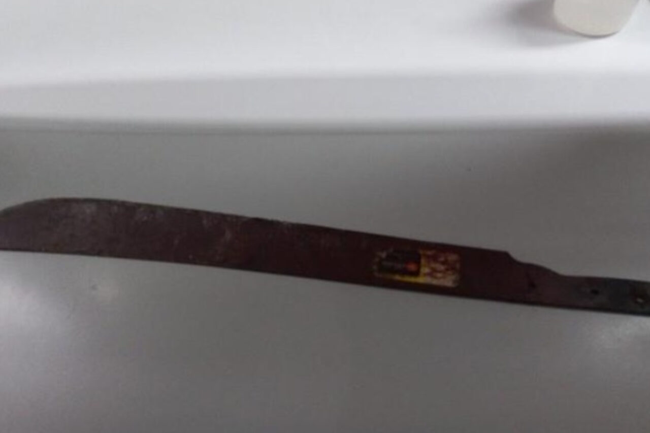 Homem fica gravemente ferido após ser agredido com golpes de facão 4 Devido a gravidade dos ferimentos o homem precisou ser transferido ao Hospital Regional de São Miguel do Oeste