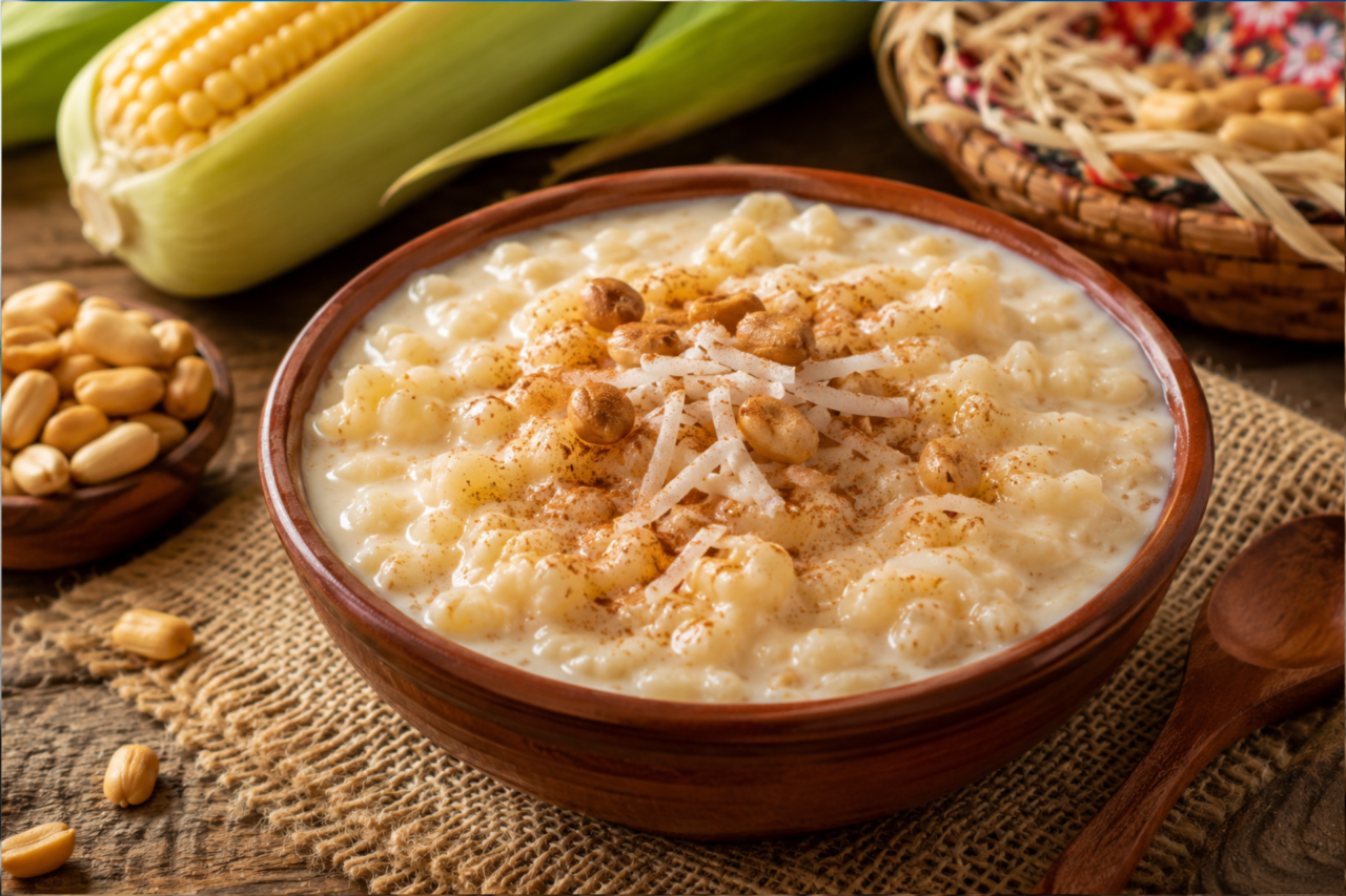 Canjica cremosa: receita tradicional e perfeita para os dias frios 3 Canjica cremosa: receita tradicional e perfeita para os dias frios