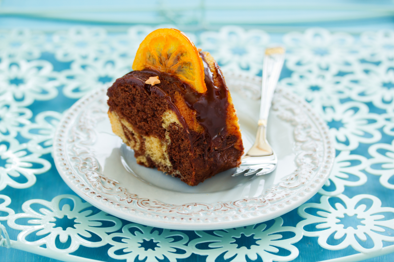 Bolo de laranja com cobertura de chocolate 3 Bolo de laranja com cobertura de chocolate