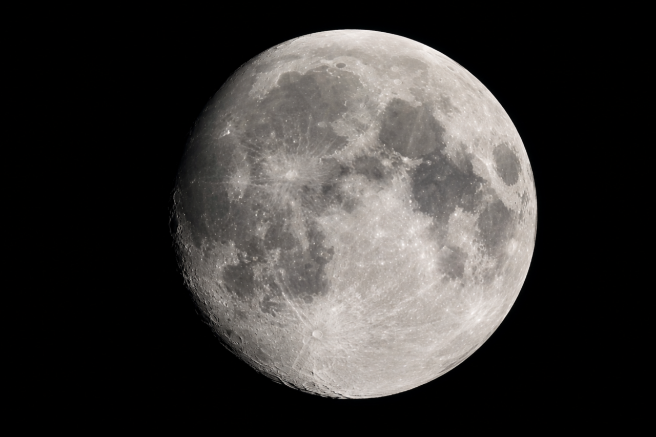 Fase da Lua hoje (05/05/2026)