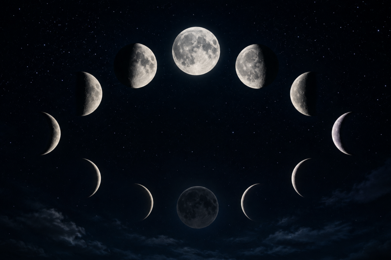 Fase da Lua hoje (19/05/2026) 3 Fase da Lua hoje (19/05/2026)