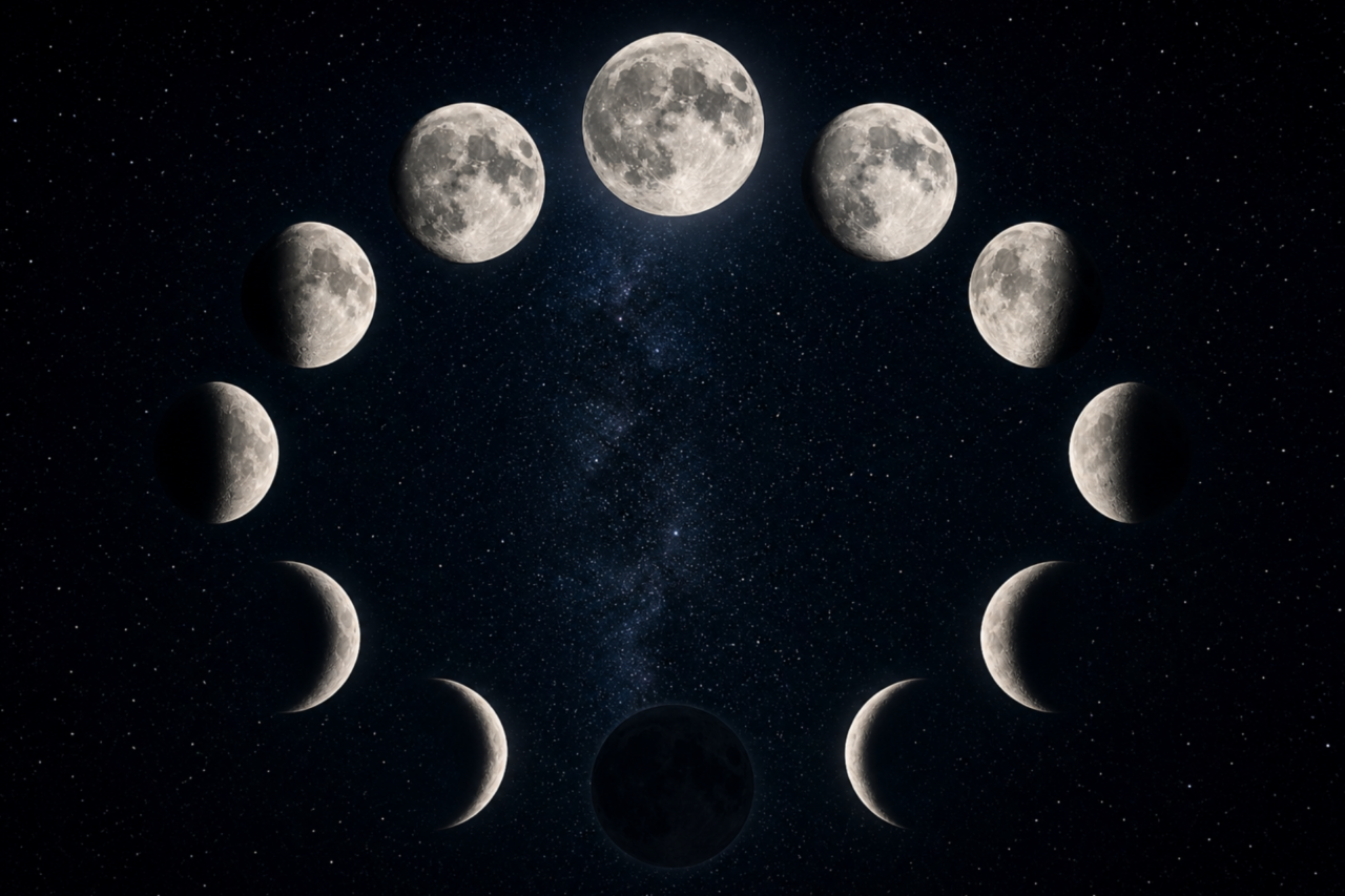Fase da Lua hoje (05/05/2026) 3 Fase da Lua hoje (05/05/2026)