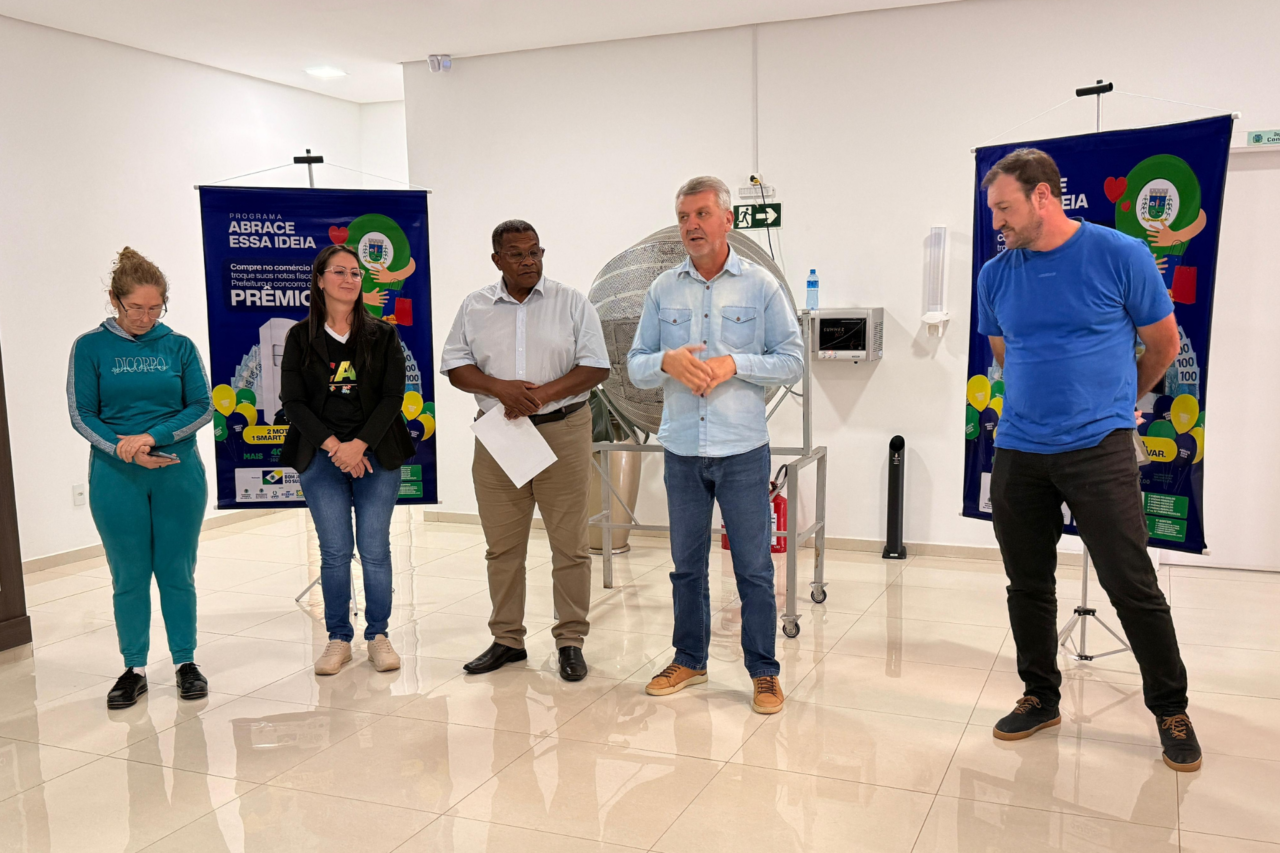 Bom Jesus do Sul realiza primeiro sorteio da 5&ordf; edi&ccedil;&atilde;o da campanha Abrace Essa Ideia com mais de 8 mil cupons