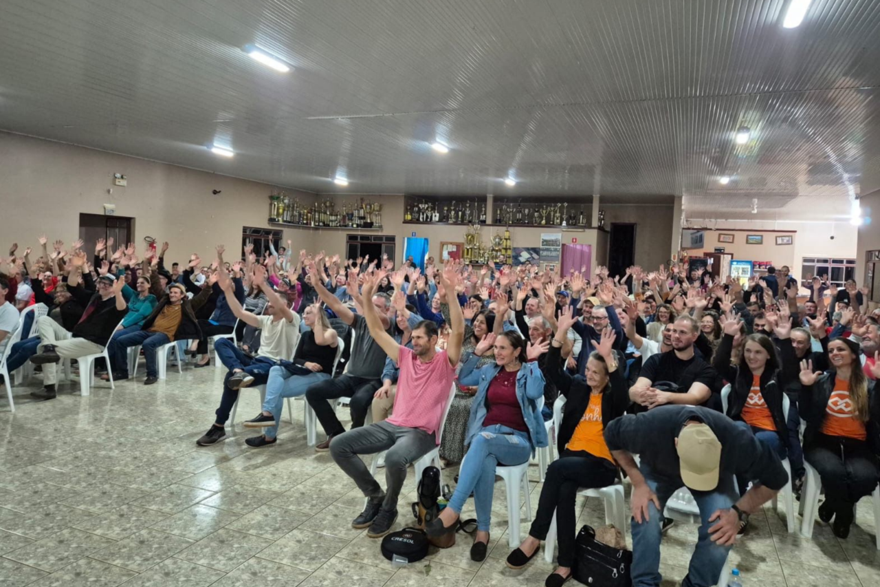 Saúde e bem-estar no meio rural são tema de seminário em Guarujá do Sul 4 Saúde e bem-estar no meio rural são tema de seminário em Guarujá do Sul