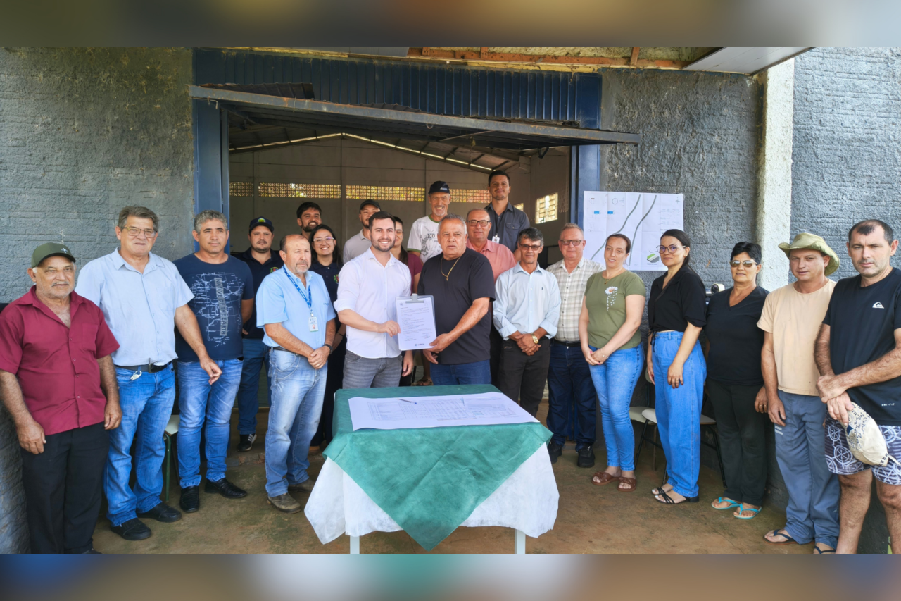 Assinada a Ordem de Serviço para asfaltamento entre São Roque, Linha Nova e ligação com a rodovia, em Barracão