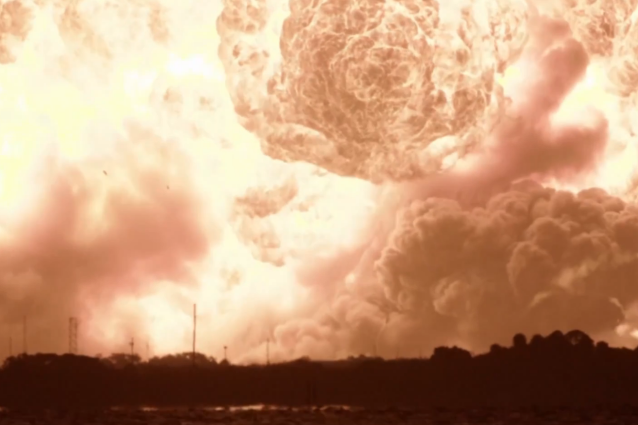 Explosão destrói foguete da Blue Origin durante teste na Flórida 3 Explosão destrói foguete da Blue Origin durante teste na Flórida