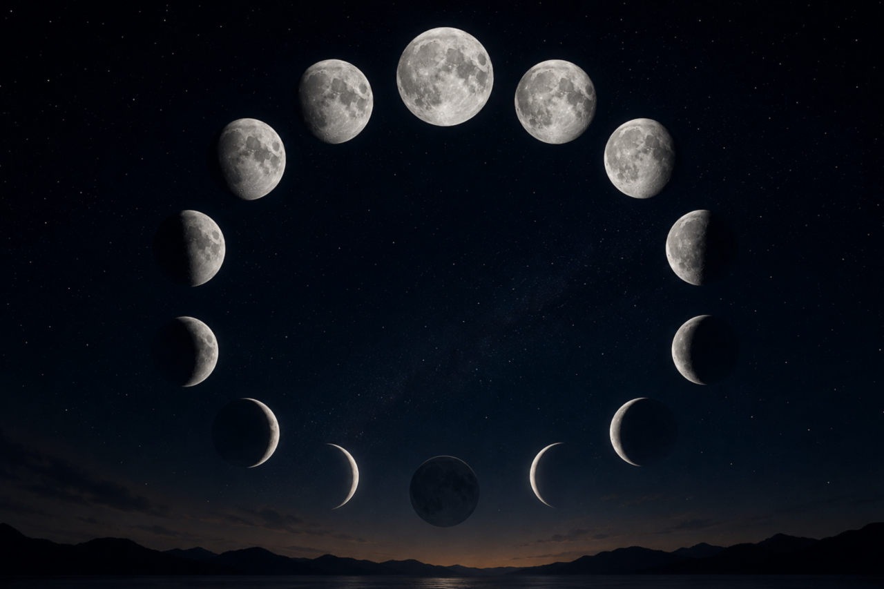 Fase da Lua hoje (20/05/2026) 3 Fase da Lua hoje (20/05/2026)