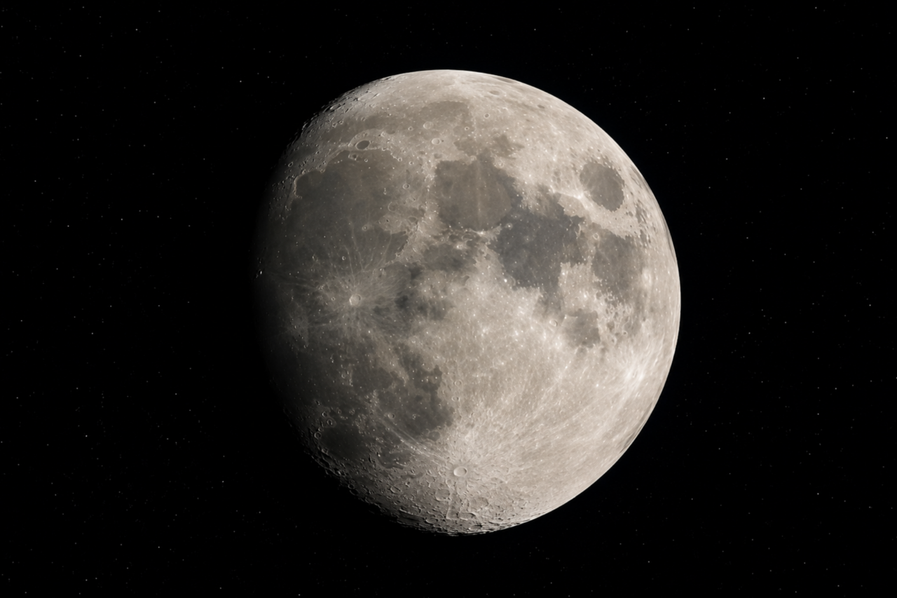 Fase da Lua hoje (08/05/2026)
