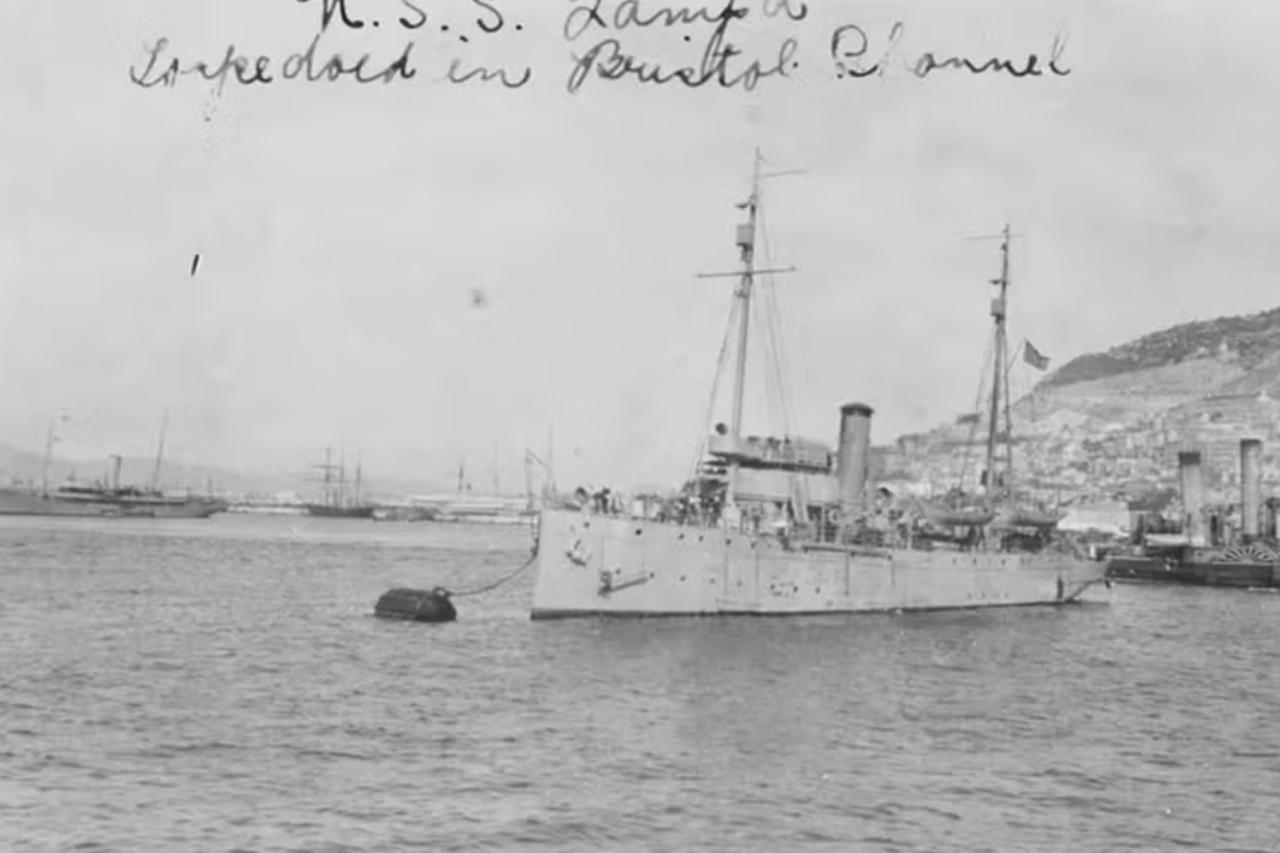Destroços de navio militar desaparecido há 107 anos são localizados no Atlântico 3 Destroços de navio militar desaparecido há 107 anos são localizados no Atlântico