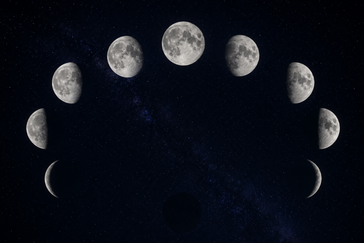 Fase da Lua hoje (18/05/2026) 3 Fase da Lua hoje (18/05/2026)