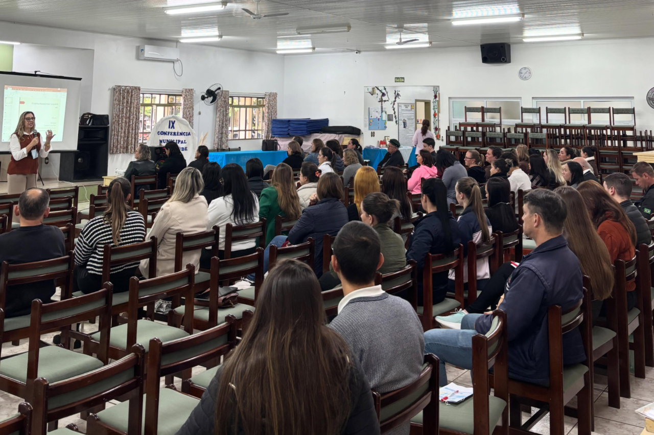 Guaruj&aacute; do Sul realiza confer&ecirc;ncia para discutir prioridades e pol&iacute;ticas p&uacute;blicas de sa&uacute;de
