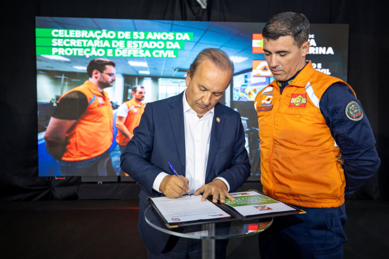 Governo de Santa Catarina decreta alerta climático e amplia ações preventivas contra eventos extremos