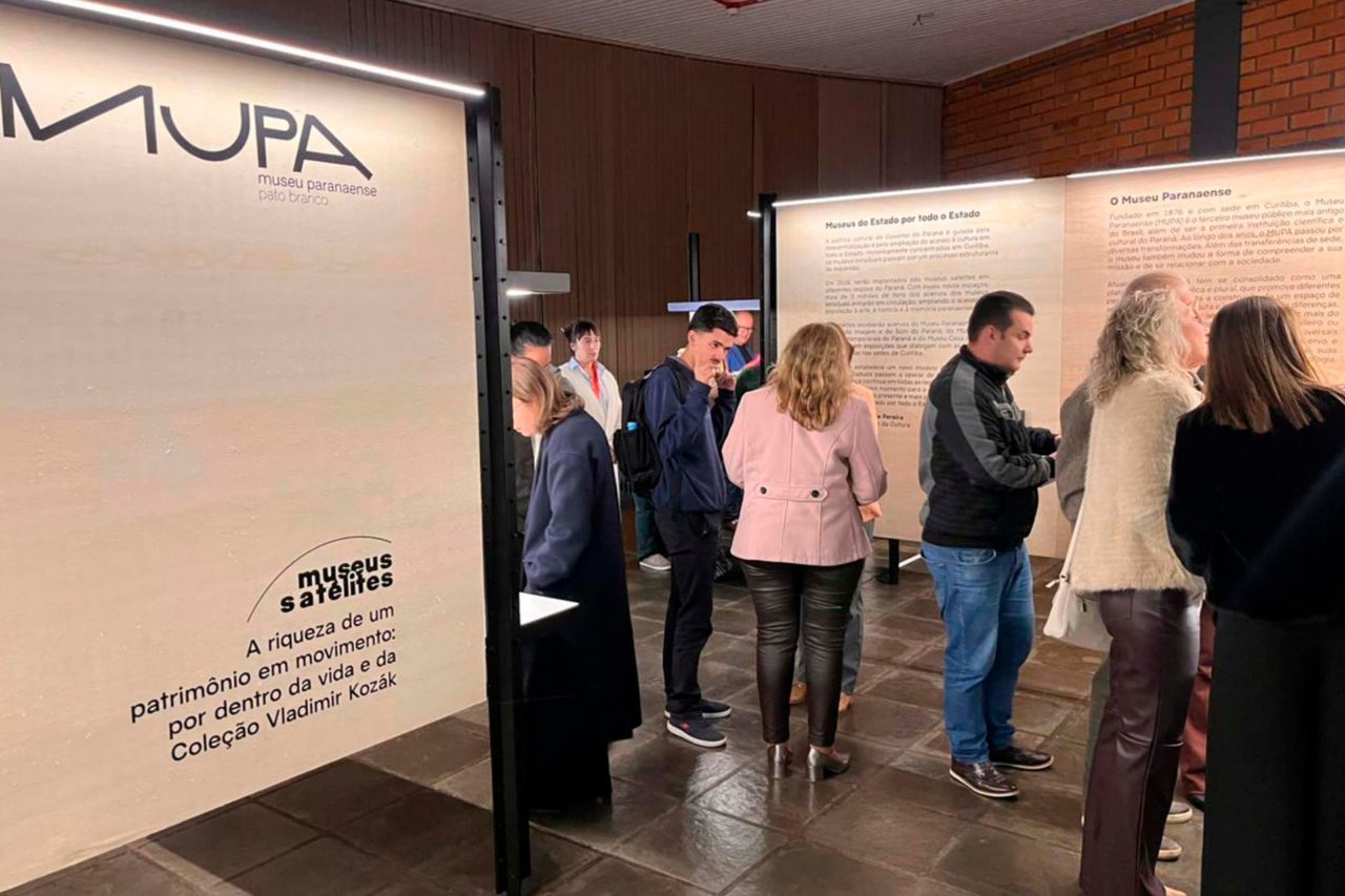 Museu Satélite do MUPA é inaugurado em Pato Branco e amplia acesso ao acervo histórico no Sudoeste do Paraná 3 Museu Satélite do MUPA é inaugurado em Pato Branco e amplia acesso ao acervo histórico no Sudoeste do Paraná