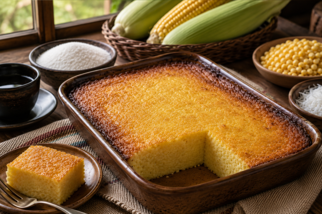Pamonha doce de forno cremosa e fácil para fazer em casa 3 Heloisa L 2026 06 09T090422.245