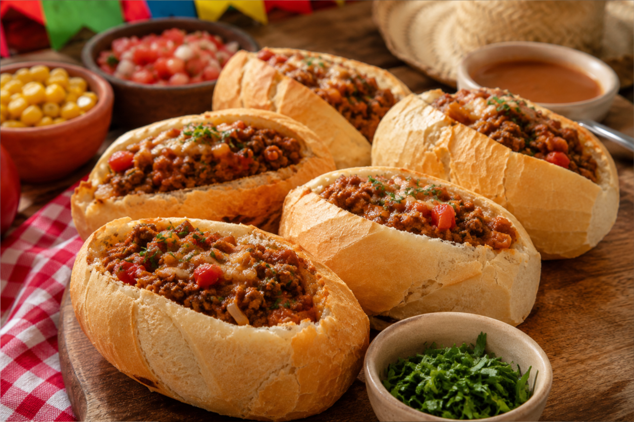 Buraco-quente com carne moída: lanche fácil e saboroso para o arraial 3 Buraco-quente com carne moída: lanche fácil e saboroso para o arraial