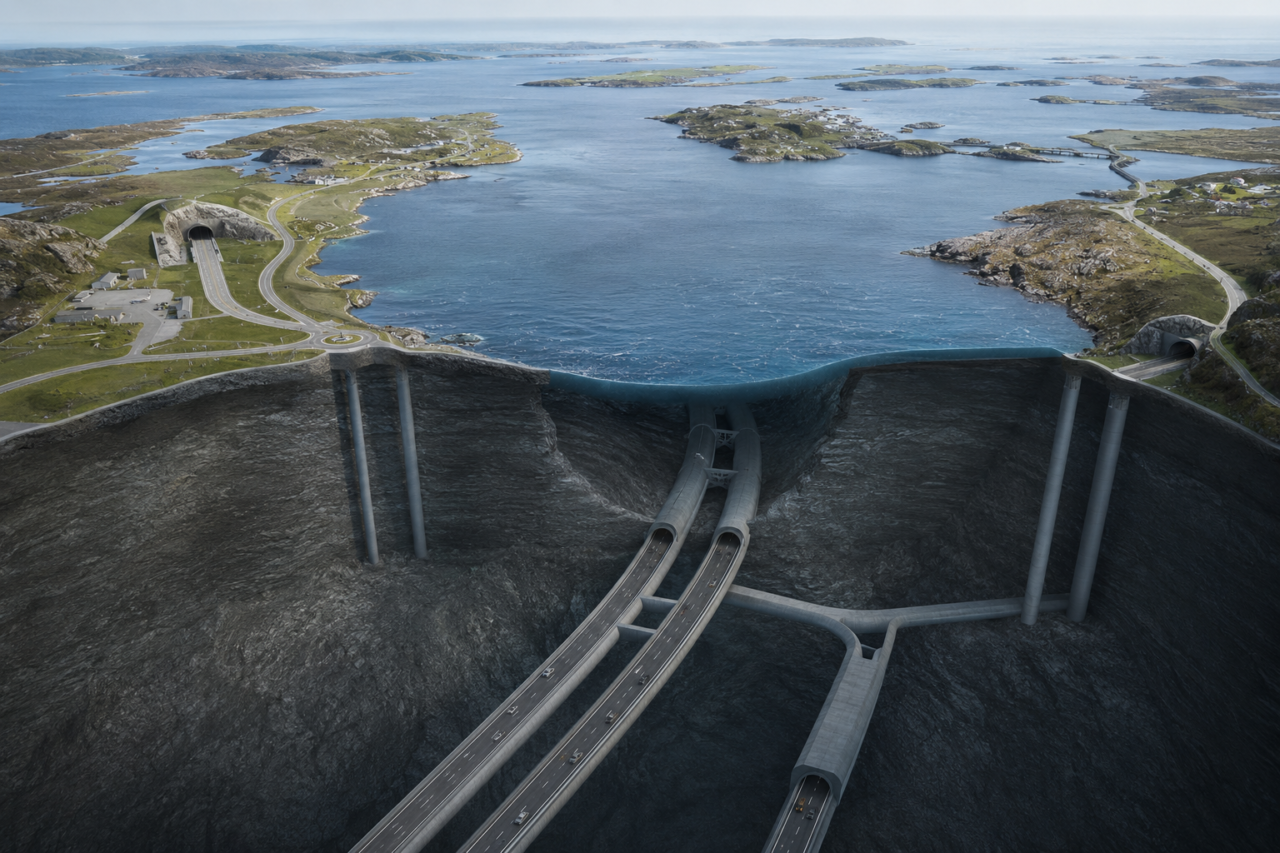 Conheça o maior e mais profundo túnel rodoviário submarino do mundo 29 Rogfast