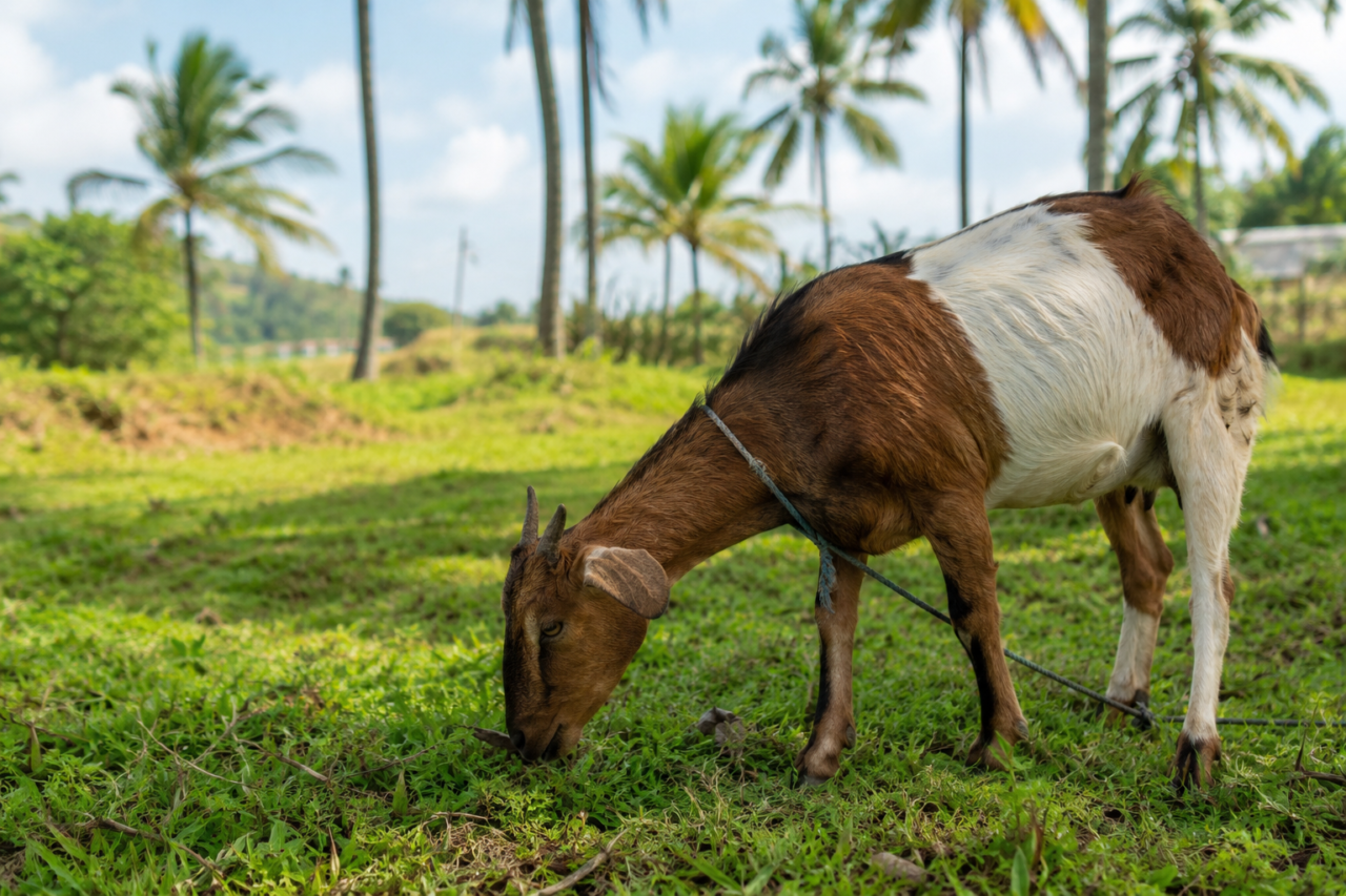 Cabras usam direção da voz humana para localizar comida, aponta estudo da Universidade de Zurique 1 cabra