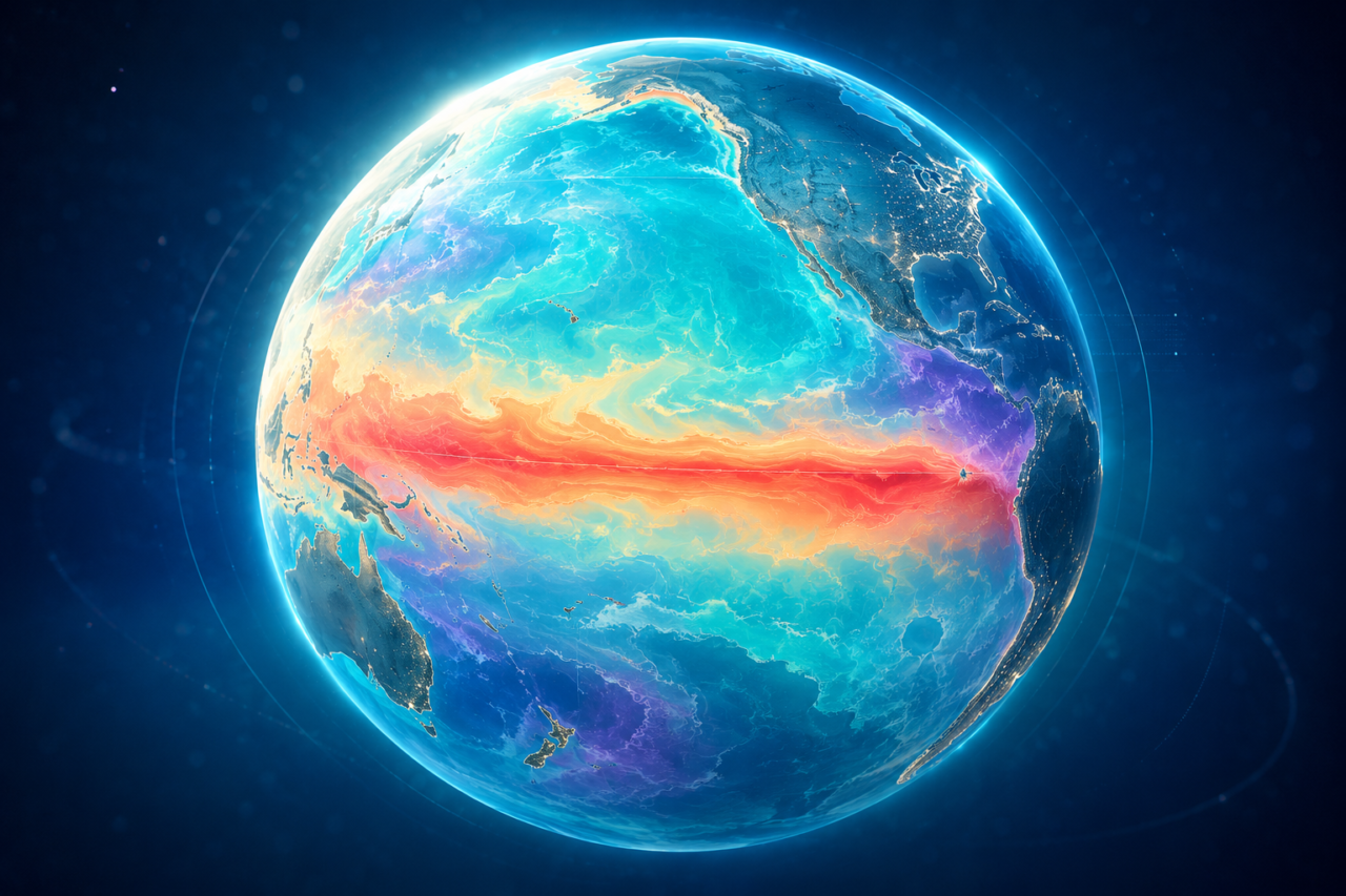 El Niño é confirmado em junho de 2026 por medições por satélite 1 el nino