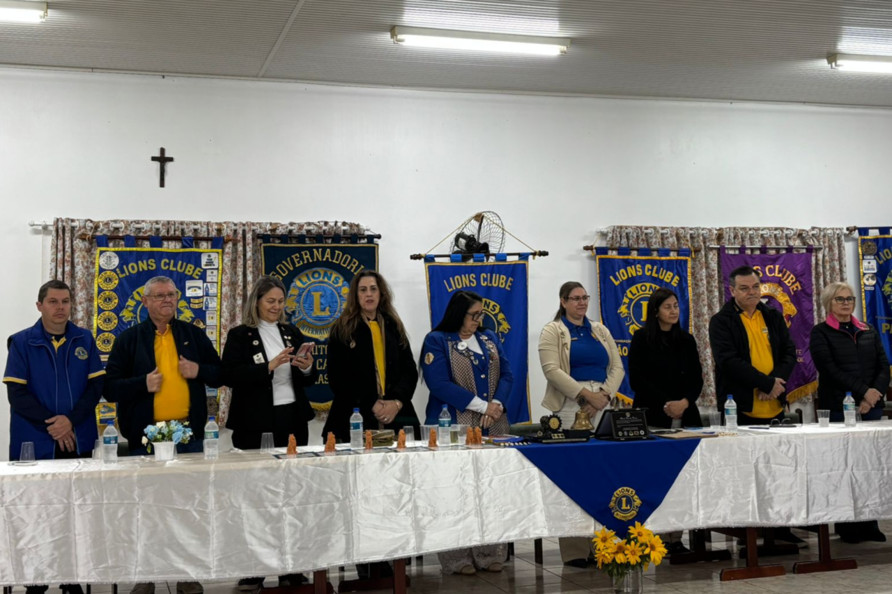 Grande encontro regional do Lions Clube marca posse de Leãozinhos e nova diretoria em Guarujá do Sul 3 Grande encontro regional do Lions Clube marca posse de Leãozinhos e nova diretoria em Guarujá do Sul