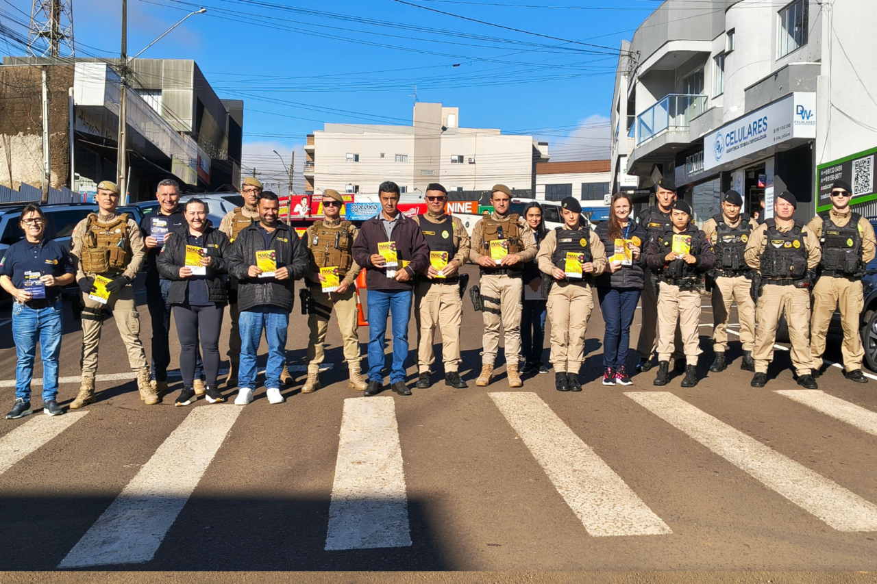 Tri Fronteira realiza ações do Maio Amarelo e reforça conscientização para um trânsito mais seguro
