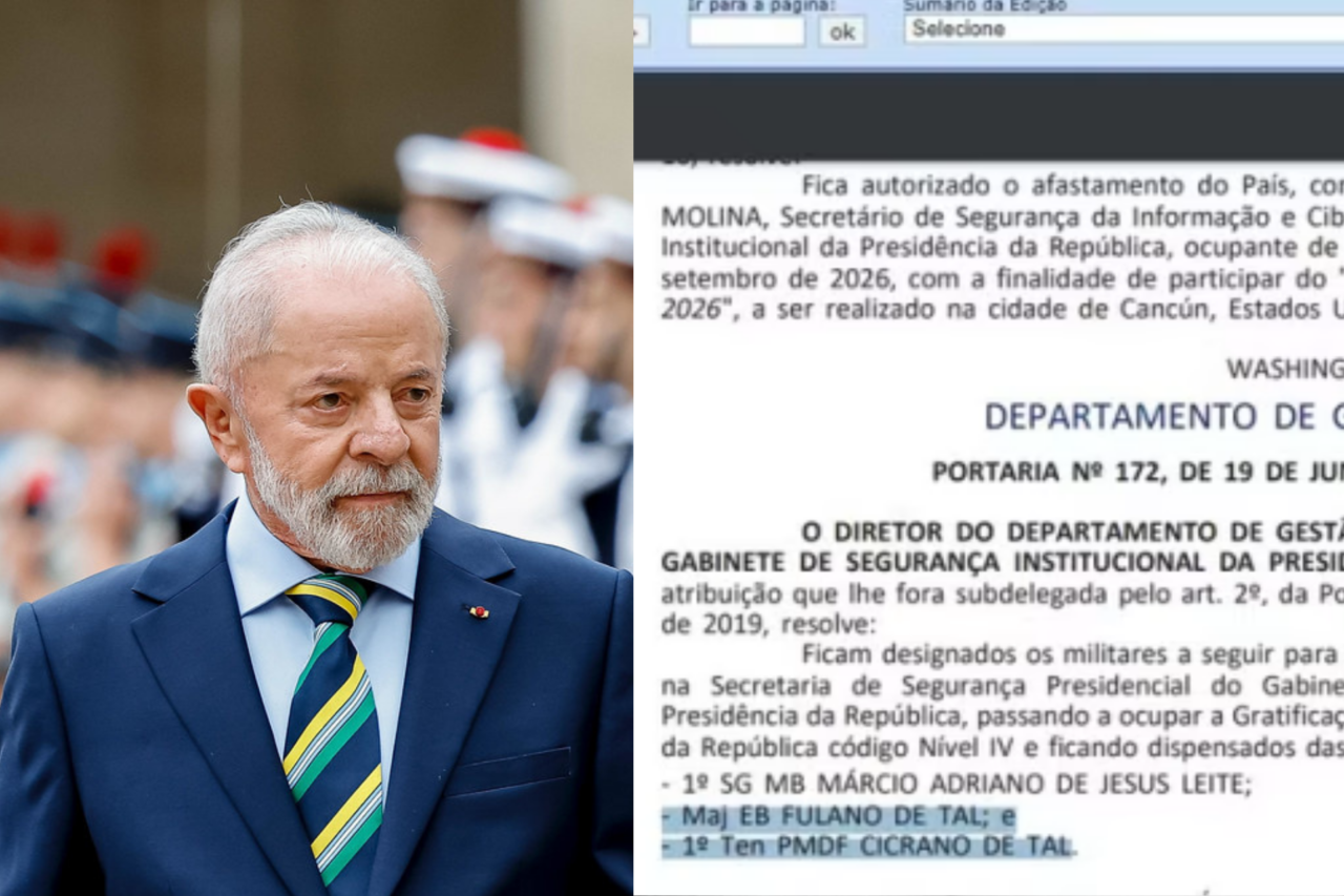GSI nomeia “Fulano de Tal” e “Cicrano” para segurança de Lula e anuncia correção 1 GSI nomeia “Fulano de Tal” e “Cicrano” para segurança de Lula e anuncia correção