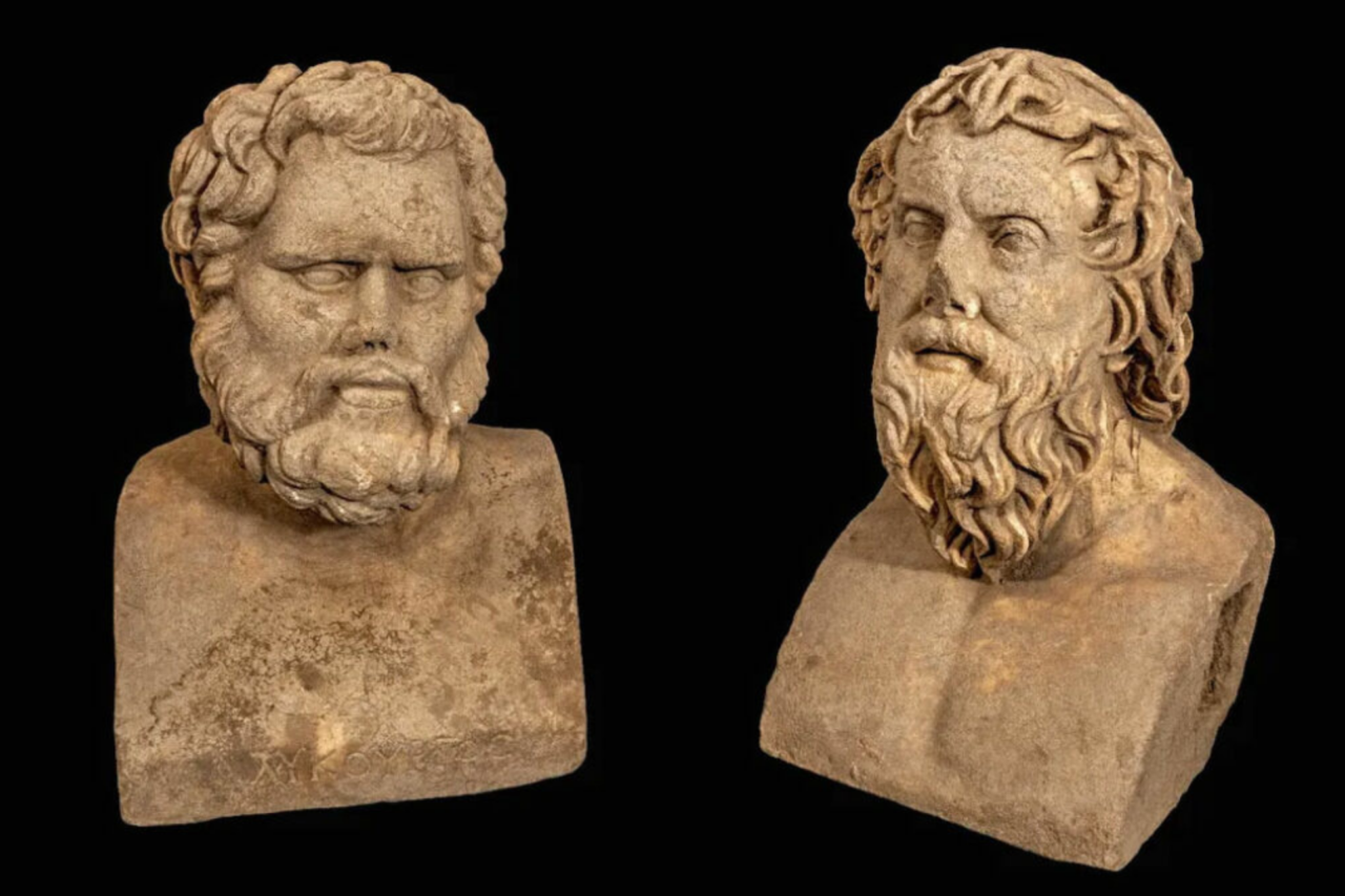 Esculturas romanas de 1.700 anos são encontradas intactas no norte de Israel 3 Esculturas romanas de 1.700 anos são encontradas intactas no norte de Israel