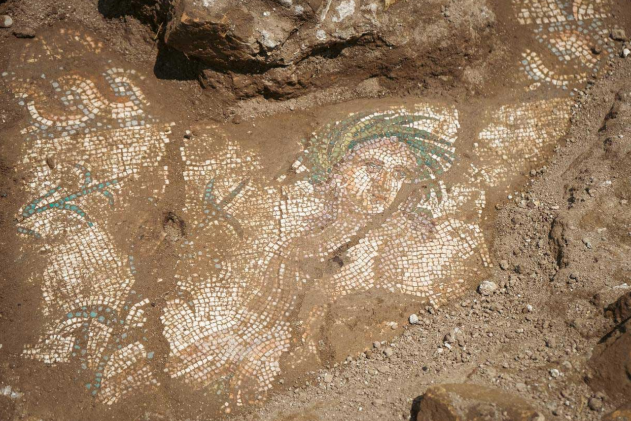 Mosaico romano de 1.700 anos revela deus ligado a antigo rio da Turquia 3 Mosaico romano de 1.700 anos revela deus ligado a antigo rio da Turquia