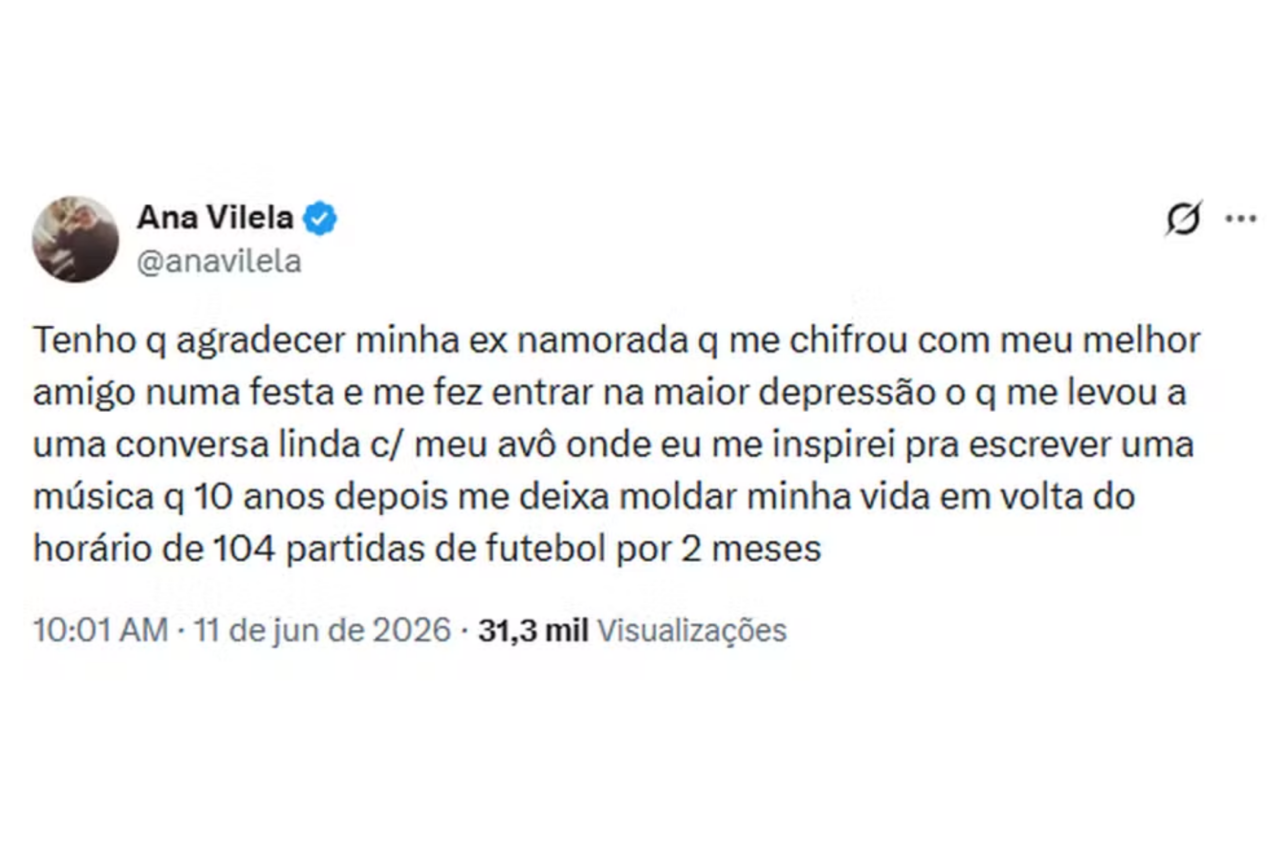 Ana Vilela revela que 'Trem Bala' nasceu após traição 3 Ana Vilela revela que 'Trem Bala' nasceu após traição