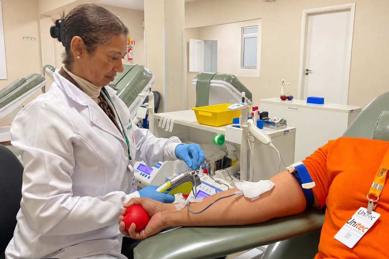 Hemepar reforça pedido por doações de sangue O+ e O- durante o Junho Vermelho 3 Hemepar reforça pedido por doações de sangue O+ e O- durante o Junho Vermelho