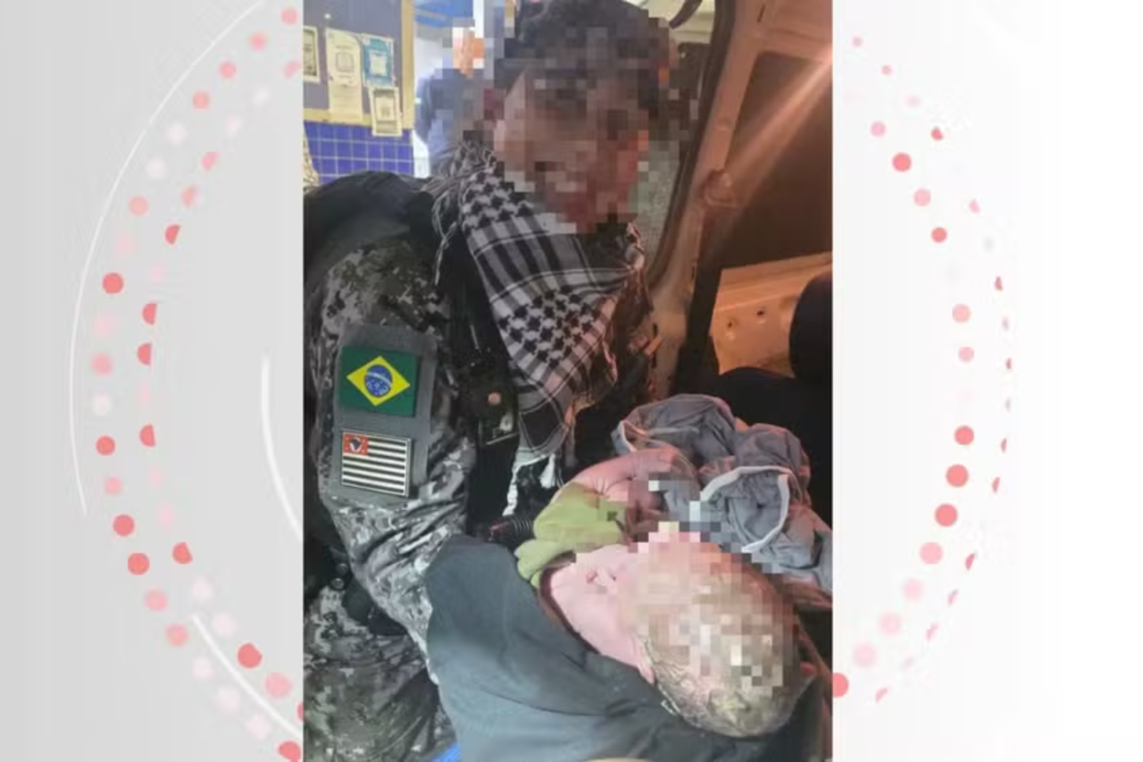 Bebê de casal argentino nasce na Ponte da Amizade durante tentativa de chegar ao Paraguai 3 Bebê de casal argentino nasce na Ponte da Amizade durante tentativa de chegar ao Paraguai