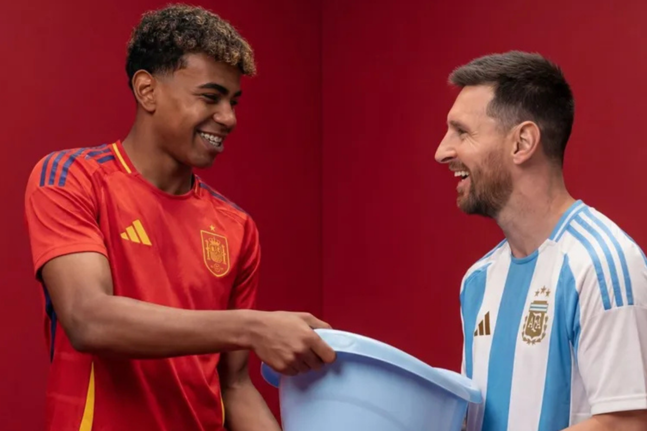 Foto antiga de Messi dando banho em Lamine Yamal bebê volta a repercutir nas redes 5 Foto antiga de Messi dando banho em Lamine Yamal bebê volta a repercutir nas redes