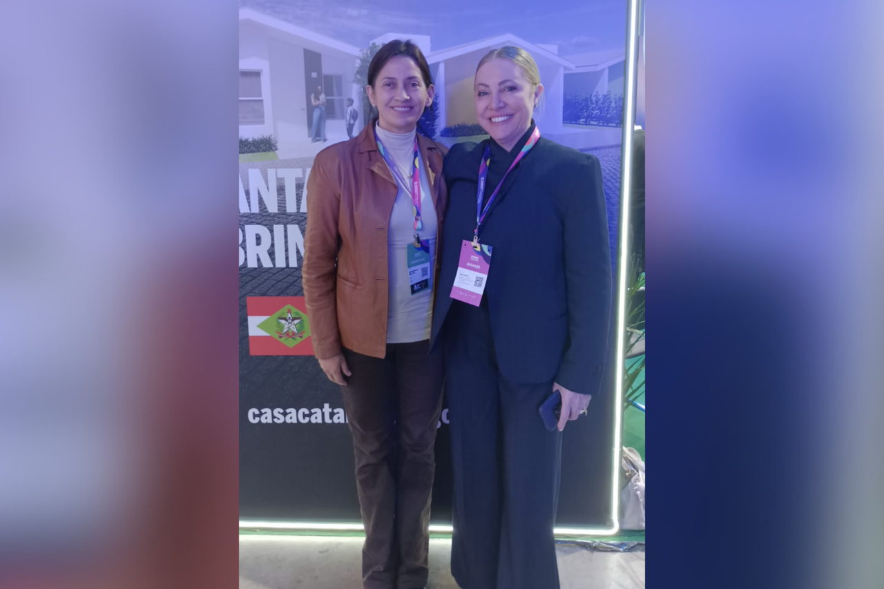 Guarujá do Sul busca referências em inovação no Summit Cidades 2026 3 Prefeita Eliane Fanton avaliou a participação do município no evento em Florianópolis e destacou obras, convênios e projetos em andamento