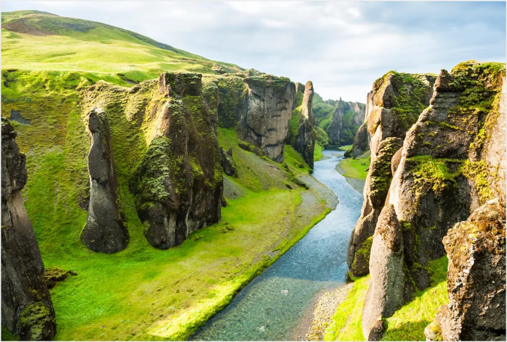 Canion Fjadrargljufur Islandia