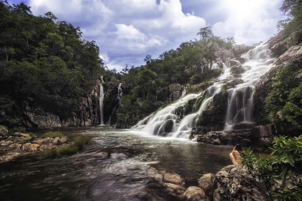 Cachoeira Capivara Chapada dos Veadeiros GO