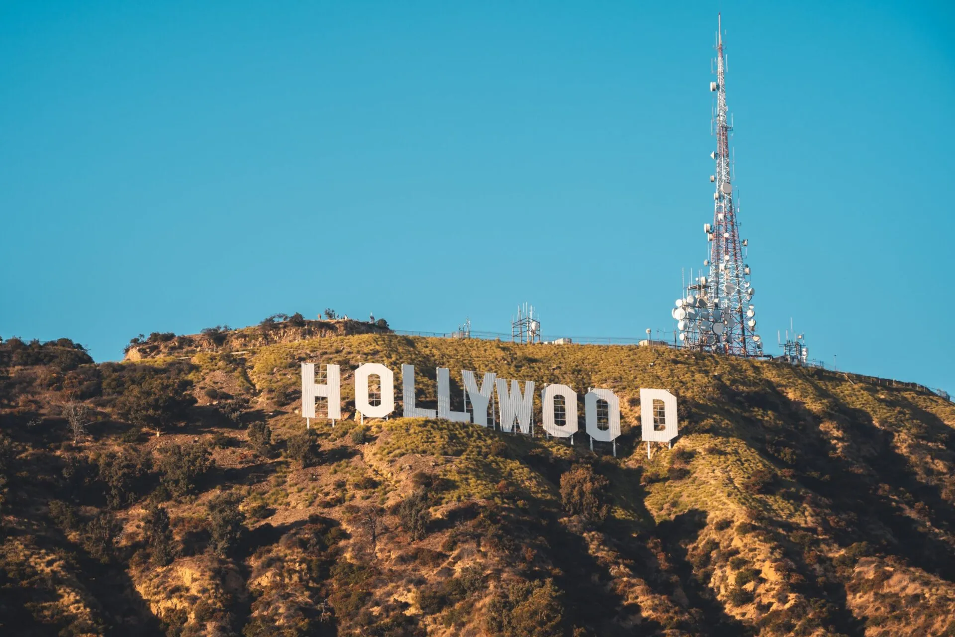 free photo of hollywood sign on hill in los angeles usa scaled