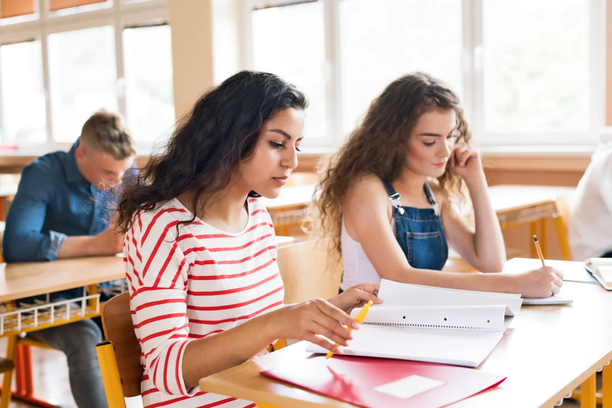 alunos do novo ensino medio