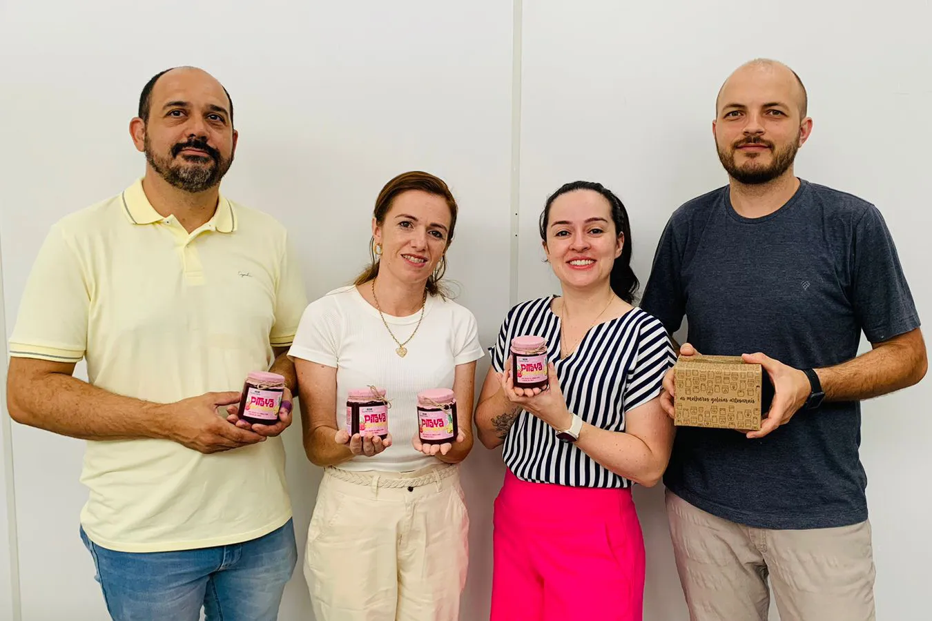 4 produtores da famosa geleia de pitaya