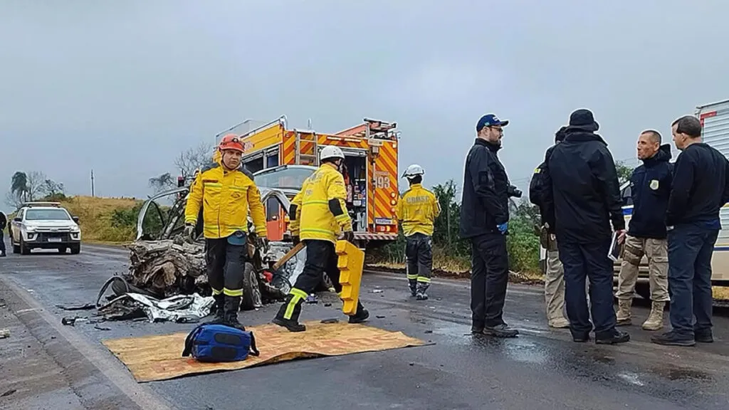 Acidente que vitimou idoso ocorreu no fim da manhã desta segunda-feira, na rodovia em Dionísio Cerqueira