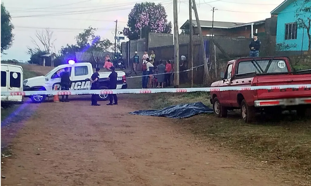 Barrabás foi morto no último sábado no Bairro LT 46, em Bernardo de Irigoyen